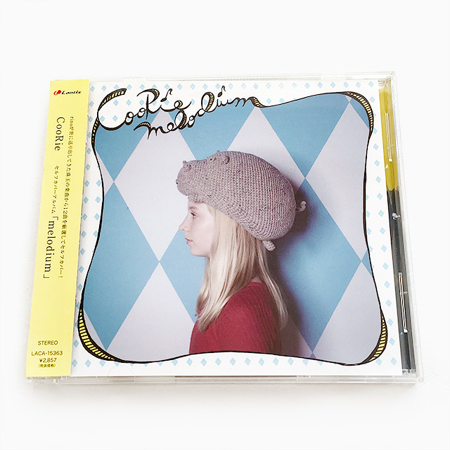 CooRie「melodium」CDジャケット